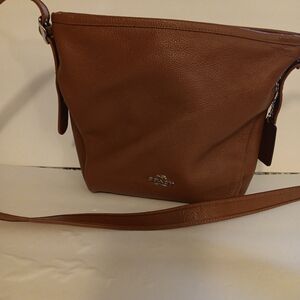 Coach Brown Leather Shoulder Bag